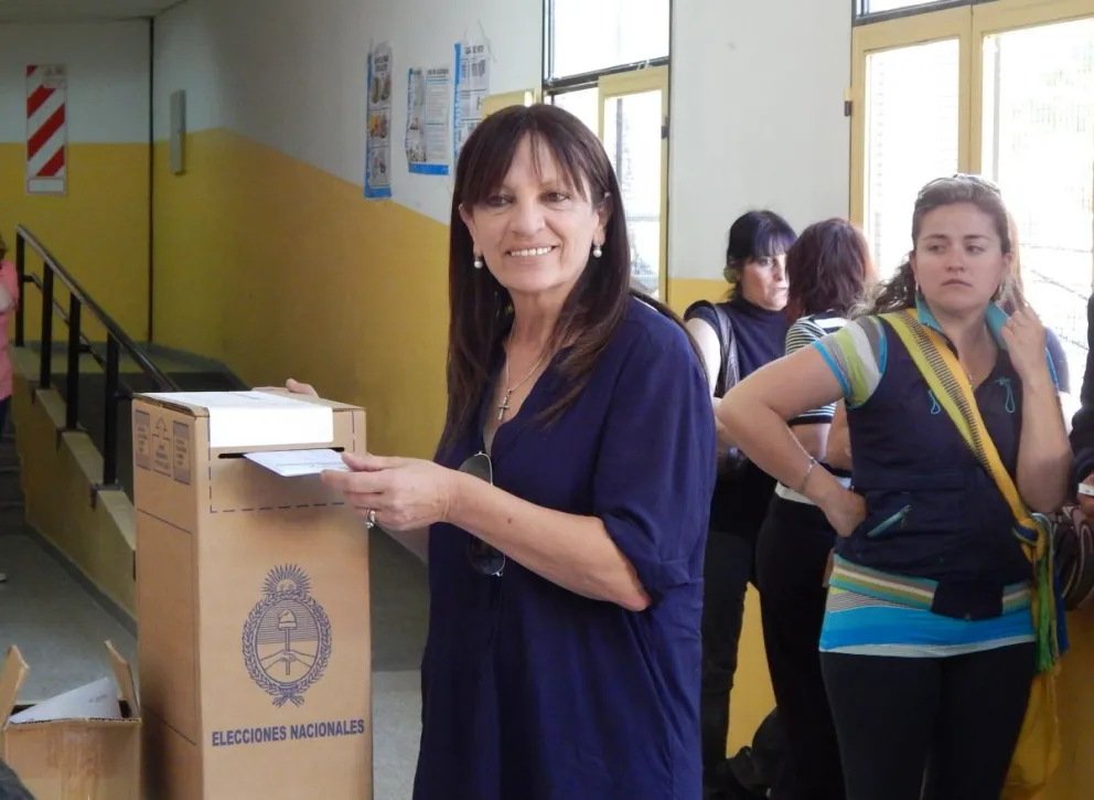 Gloria Petrino, candidata del PJ a diputada Nacional.