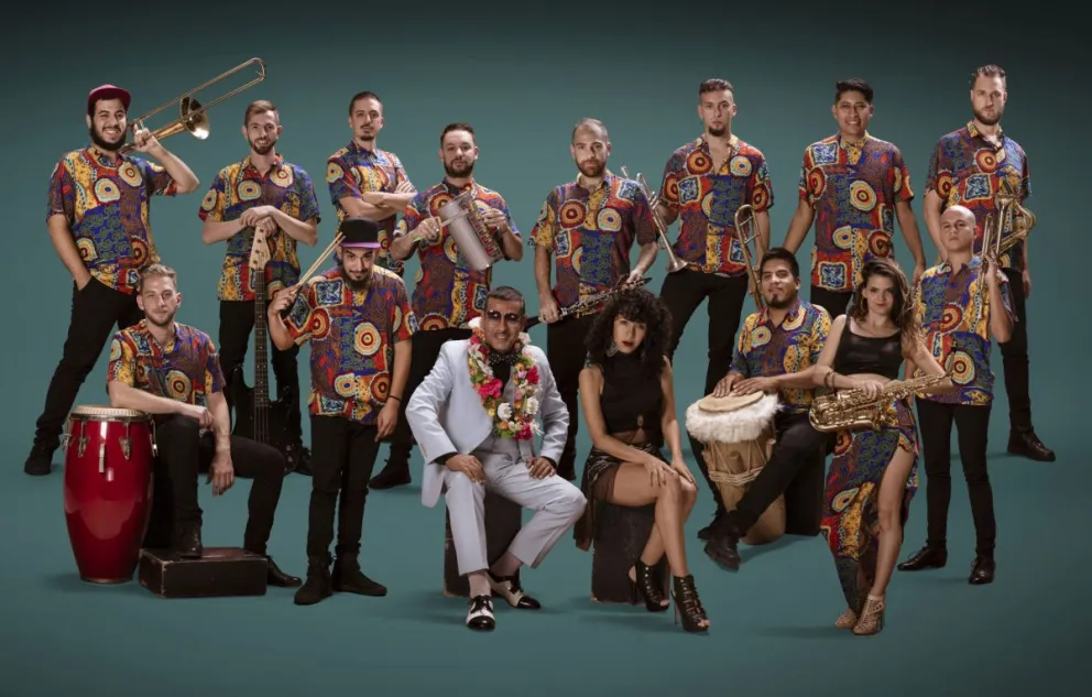 La Delio Valdez y Los Tekis en Villa de Merlo