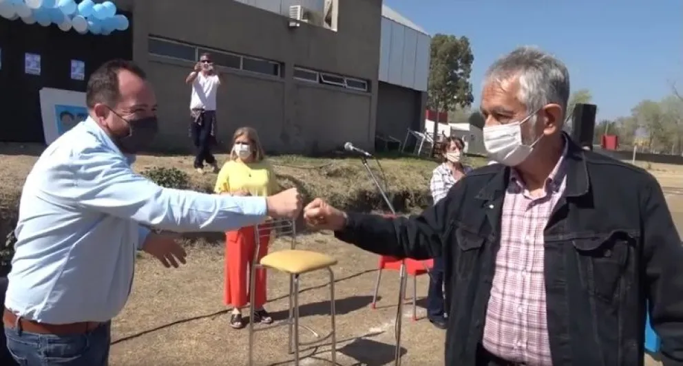 Alberto Rodríguez Saá en Villa de Merlo: se reunió con beneficiarios del Plan de Inclusión