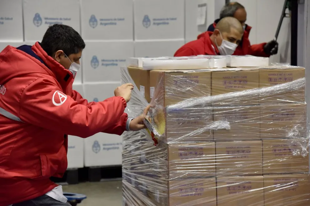 Llegan a San Luis 3.375 segundas dosis de Sputnik V