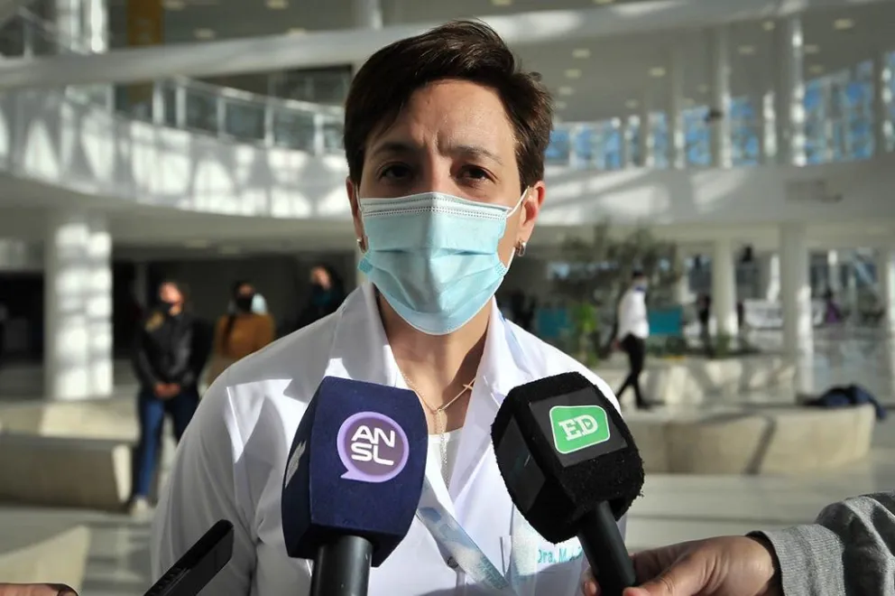 Internaron a María José Zanglá en el Hospital de San Luis