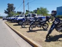 Villa de Merlo, Santa Rosa y Tilisarao recibieron móviles policiales
