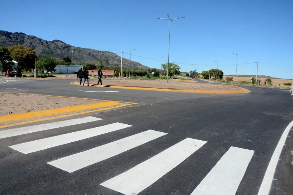 Nueva rotonda en Villa del Carmen que traerá más seguridad para vecinos y turistas