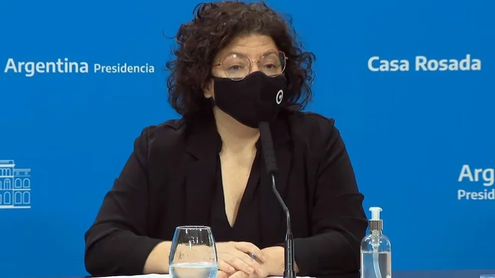 Vizzotti: "Es inevitable que Ómicron entre a la Argentina y se propague como Delta"