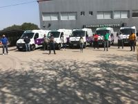 Cinco nuevas ambulancias para hospitales del interior provincial Cinco nuevas ambulancias para hospitales del interior provincial