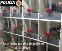Villa Dolores: 10 detenidos en una riña gallos,entre ellos un menor Villa Dolores: 10 detenidos en una riña gallos,entre ellos un menor