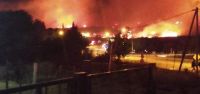 “El incendio de Papagayos está con muchísima actividad” “El incendio de Papagayos está con muchísima actividad”