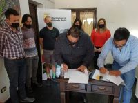 Convenio entre el municipio y la escuela de ciclismo para la utilización de un predio Convenio entre el municipio y la escuela de ciclismo para la utilización de un predio