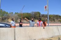 Potrero de Los Funes: retiran las defensas de hormigón en el circuito Potrero de Los Funes: retiran las defensas de hormigón en el circuito