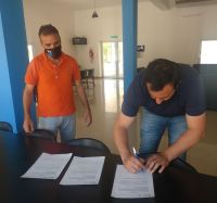 Vialidad Nacional firmó un convenio con la Municipalidad de San Martín Vialidad Nacional firmó un convenio con la Municipalidad de San Martín