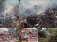 La Secretaría de Ambiente labró actas por la quema en Los Nogales La Secretaría de Ambiente labró actas por la quema en Los Nogales
