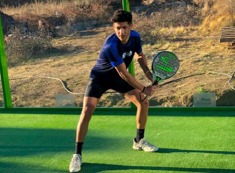 El merlino Ignacio Piotto sumó sus primeros puntos en la Liga Mayor de Pádel en España