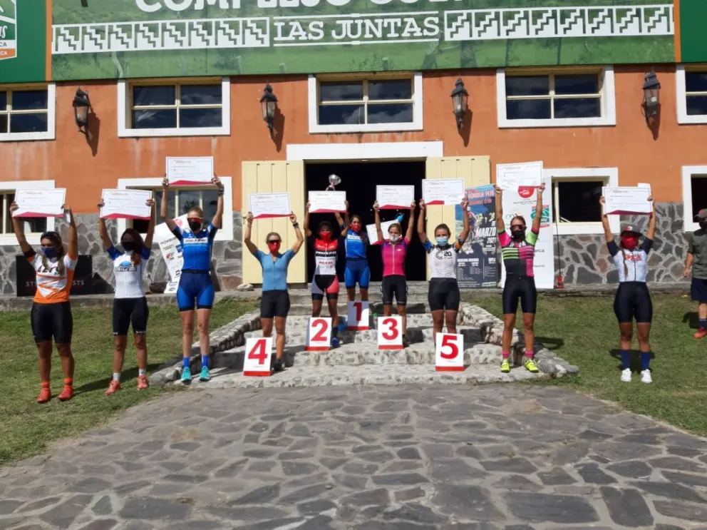 La deportista Mindy Mercau se lució en Catamarca