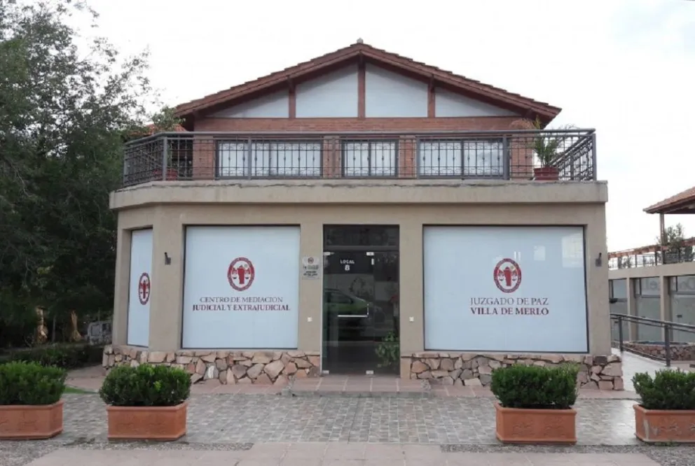 Centro de Mediación en Villa de Merlo.