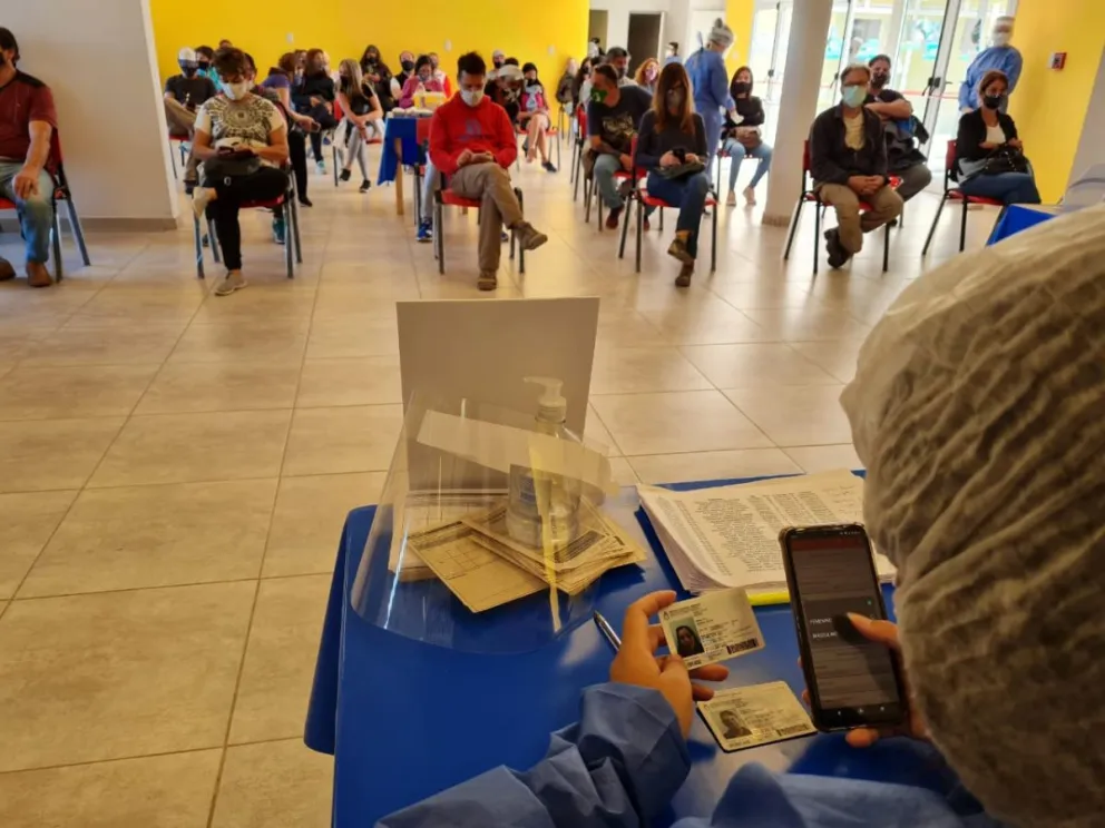 La vacunación en Villa de Merlo no se detiene