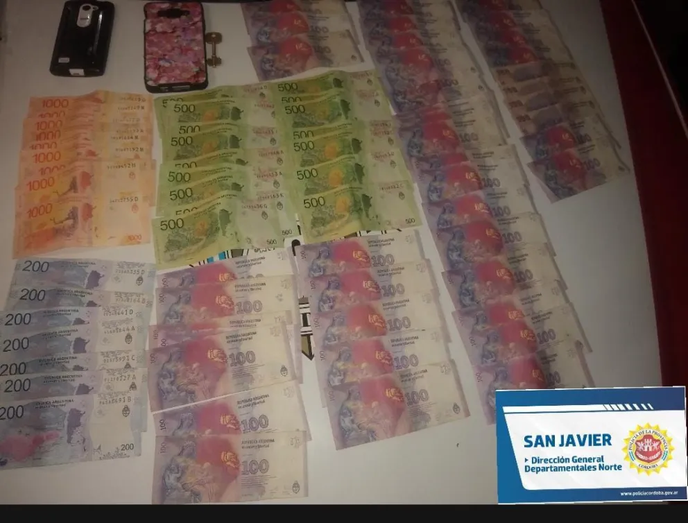 Detuvieron a un joven que había robado 22 mil pesos de un local