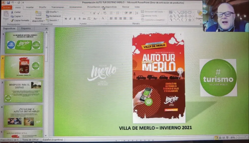 Presentaron la propuesta para realizar el "Auto tur destino Merlo"
